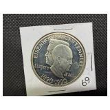1990-P Proof Eisenhower Silver Commem. Dollar