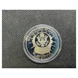 1991-S Proof Mount Rushmore Silver Commem. Dollar