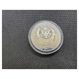 1991-S Proof Mount Rushmore Silver Commem. Dollar