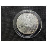 2022 BU Stacks & Bowers 1 Oz. Silver Round