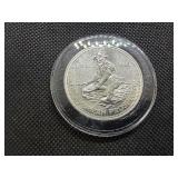 1985 BU 1 Oz. Silver Engelhard Prospector -- Hard to Find!