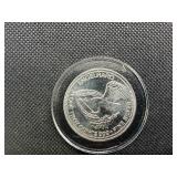 1985 BU 1 Oz. Silver Engelhard Prospector -- Hard to Find!