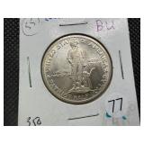 1925 BU Lexington Commemorative Silver Half Dollar - Greysheet value for an MS64 is $140