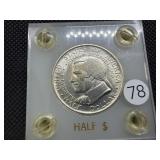 1936 BU Cleveland Commemorative Silver Half Dollar - Greysheet value for an MS64 is $100