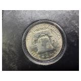 1952-D Brilliant Uncirculated Silver Franklin Half Dollar
