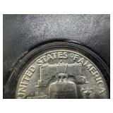 1962-D Brilliant Uncirculated Silver Franklin Half Dollar