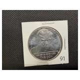 BU One Ounce .999 Silver Donald J. Trump "Never Surrender" Round