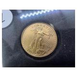 2022  $5.00 Gold Eagle (1/10 Ounce) of .999 Gold