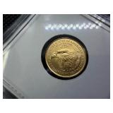 2022  $5.00 Gold Eagle (1/10 Ounce) of .999 Gold