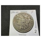 1890-CC Silver Morgan Dollar Marked Fine When Purchased -  Greysheet Wholesale Price for an F-12 is $145