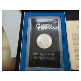 GSA Uncirculated 1883-CC Morgan Dollar with Original Box and COA
