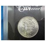 GSA Uncirculated 1883-CC Morgan Dollar with Original Box and COA
