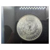 GSA Uncirculated 1883-CC Morgan Dollar with Original Box and COA