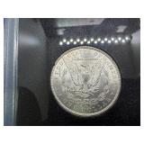 GSA Uncirculated 1883-CC Morgan Dollar with Original Box and COA