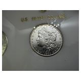 Six Beautiful Uncirculated New Orleans Mint Silver Morgan Dollars in a Capital Case- 1898-O, 1899-O, 1900-O, 1901-O, 1902-O, and 1904-O