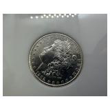Six Beautiful Uncirculated New Orleans Mint Silver Morgan Dollars in a Capital Case- 1898-O, 1899-O, 1900-O, 1901-O, 1902-O, and 1904-O