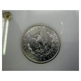 Six Beautiful Uncirculated New Orleans Mint Silver Morgan Dollars in a Capital Case- 1898-O, 1899-O, 1900-O, 1901-O, 1902-O, and 1904-O