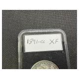 1891-CC Silver Morgan Dollar Marked Very Fine When Purchased -  Greysheet Wholesale Price for a VF-20 is $165