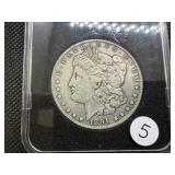 1891-CC Silver Morgan Dollar Marked Very Fine When Purchased -  Greysheet Wholesale Price for a VF-20 is $165