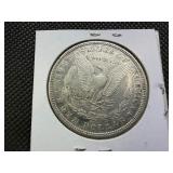 1880 Morgan Silver Dollar Marked AU When Purchased