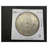 1880-S Morgan Silver Dollar Marked AU When Purchased