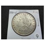 1880-S Morgan Silver Dollar Marked AU When Purchased