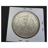 1880-S Morgan Silver Dollar Marked AU When Purchased