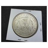 1880-S Morgan Silver Dollar Marked AU When Purchased