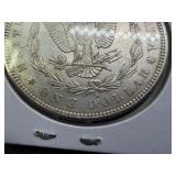 1880-S Morgan Silver Dollar Marked AU When Purchased