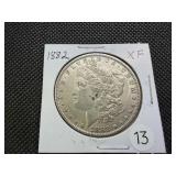 1882 Morgan Silver Dollar Marked XF When Purchased