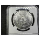 1887 Morgan Silver Dollar NGC MS63 - NGC Price Guide is $110