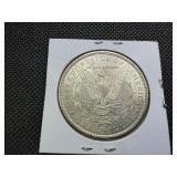 1890 Morgan Silver Dollar Marked AU When Purchased