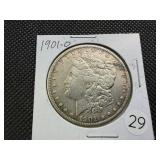 1901-O  Morgan Silver Dollar