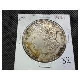 1921 Morgan Silver Dollar