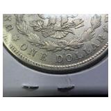 1921-D Morgan Silver Dollar Marked AU When Purchased