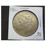 1921-S Morgan Silver Dollar