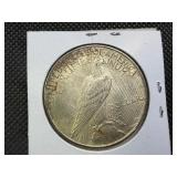 1922 Peace Silver Dollar Marked XF When Purchased