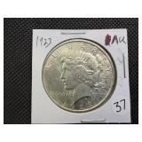 1923 Morgan Silver Dollar Marked AU When Purchased