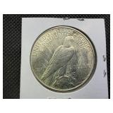 1923 Morgan Silver Dollar Marked AU When Purchased