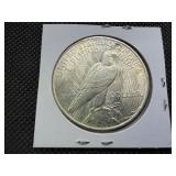 1923 Morgan Silver Dollar Marked AU When Purchased