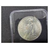 1925 Peace Silver Dollar Marked Gem BU Original Roll When Purchased