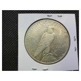 1926 Peace Silver Dollar Marked XF When Purchased