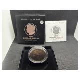 2021-P  Uncirculated Morgan Silver Dollar in Original Mint Box with COA