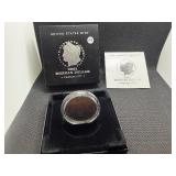 2021-CC  Uncirculated Morgan Silver Dollar in Original Mint Box with COA