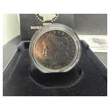 2021-CC  Uncirculated Morgan Silver Dollar in Original Mint Box with COA