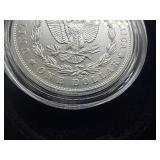 2021-CC  Uncirculated Morgan Silver Dollar in Original Mint Box with COA