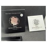2021-D  Uncirculated Morgan Silver Dollar in Original Mint Box with COA