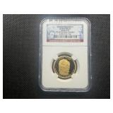 2009 S $1 Tenth President John Tyler PF69 Ultra Cameo