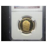 2009 S $1 Tenth President John Tyler PF69 Ultra Cameo
