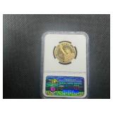 2009 S $1 Tenth President John Tyler PF69 Ultra Cameo